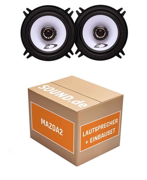Lautsprecher Boxen Hinten Alpine SXE-1325S FüR Mazda2 Typ DY 2X Tief-MitteltöNer-image