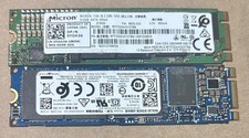 Lot of 2 assorted  512Gb Sata M.2 Solid State Drive Wiped and Tested
