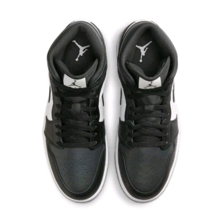 Size 11 - Air Jordan 1 Mid Black Off Noir for sale online | eBay