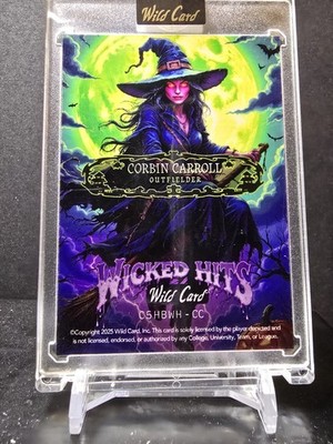1110102 - 2025 Wild Card Haunted Hits Wicked Hits Corbin Carroll