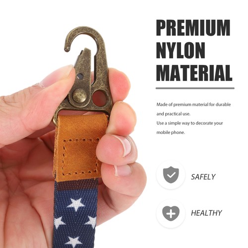 2 Pcs Handy Lanyard Keychain Kurzes Handyseil Anti-Verlust-Gurt Für Das Telefon - 第 3/12 張圖片