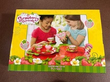 strawberry shortcake flower tea set used item, perfect for fun role play from JP