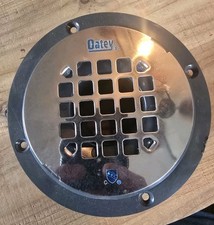 Oatey Low Profile Drain 2 in to 3 in PVC Gray Grid with Stainless Steel Strainer