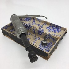 1900 ANTIQUE KITCHEN TOOL PASTRY OLD SAC À POCHE DISPENSER SYRINGE SWEET