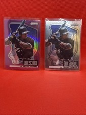 2022 Panini Prizm - Old School Frank Thomas #OS-3 Purple Prizm