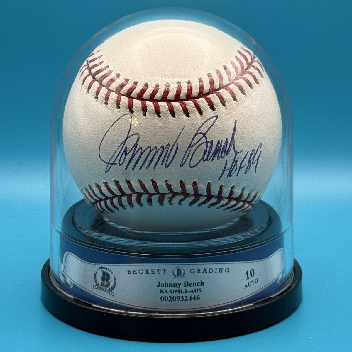 Johnny Bench MLB Original Autographed Items for sale | eBay