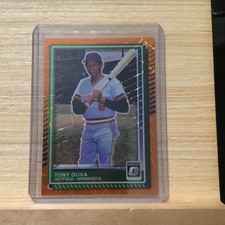 2025 Donruss Tony Oliva #23 Optic Orange Velocity A-18