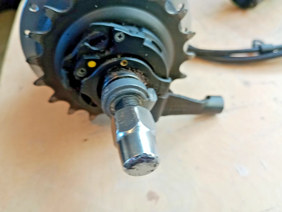 Shimano Nexus INTER 7 SG-7C18 Getriebenabe & Zubehör Fahrrad Nabe ungeprüft - Bild 3 von 4