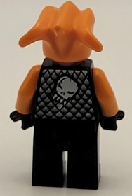 Vintage Lego Minifigure Space Police 3 Alien Kranxx Minifig 5970 5974