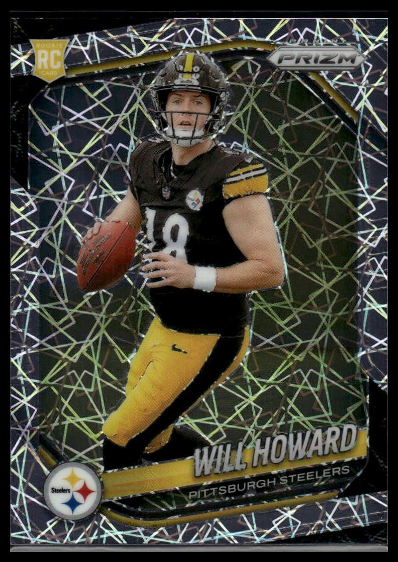 2025 Panini Prizm Will Howard #367 Lazer