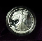 1990-S Proof American Silver Eagle – Beautiful Eye Appeal – Free US Shipping