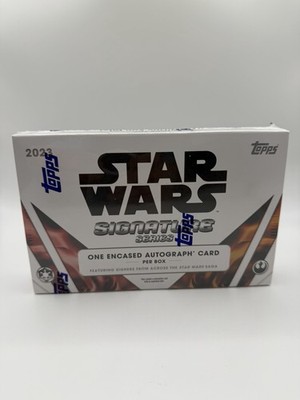 2023 Topps Star Wars Signature Series Hobby Box Factory Sealed OVP
