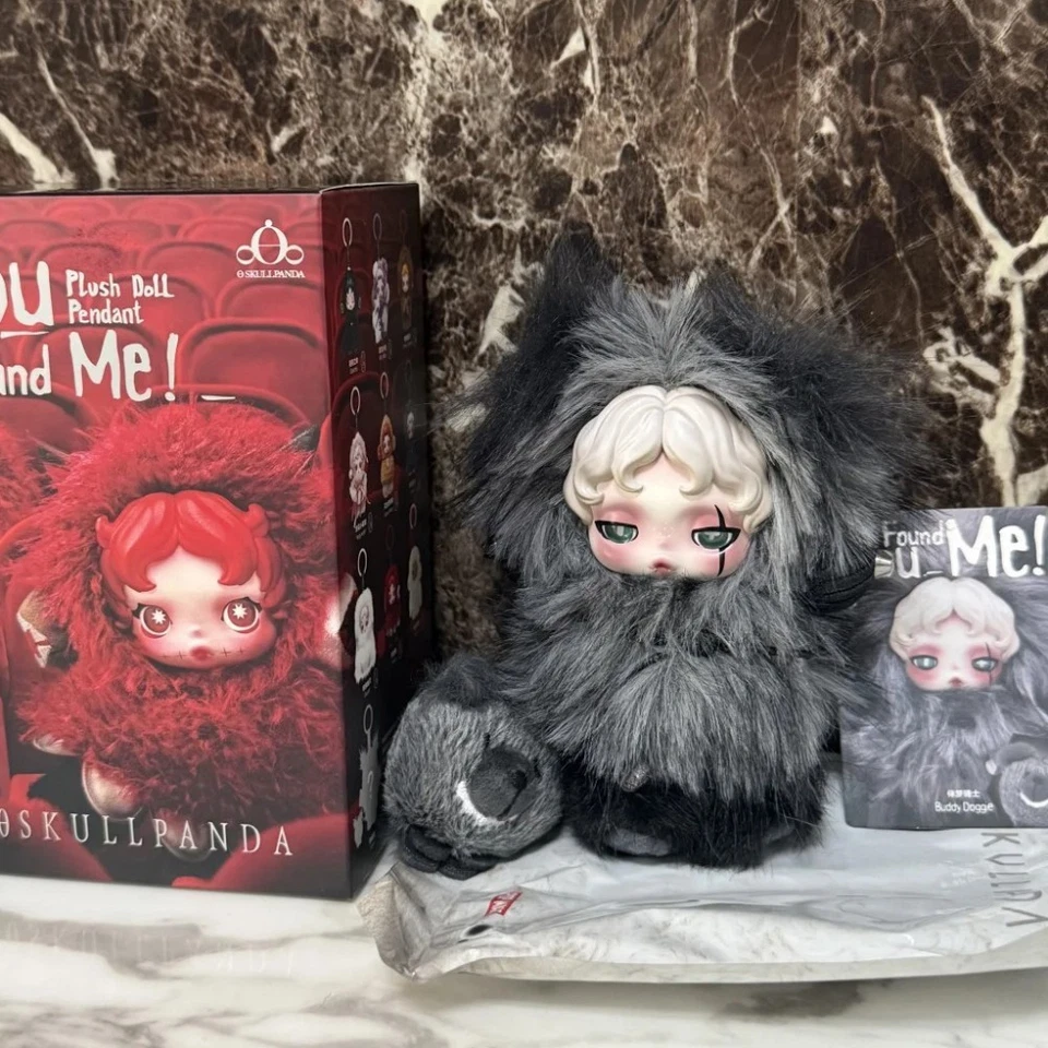 Skullpanda You Found Me Series Plush Pendant Secret-Buddy Doggie Box Toys Gift - Image 2 of 4