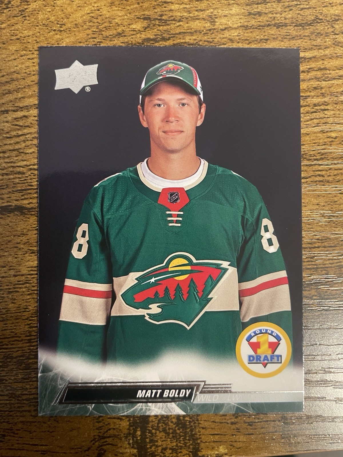 2022-23 Upper Deck Series 1 First Round Rookie Matt Boldy