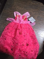 Disney Princess Aurora Dress And Heels 9 10 2 3 Pink Nwt Set