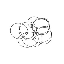 O-Rings Nitrile Rubber 48mmx50mmx1mm Seal Rings Sealing Gasket 10pc