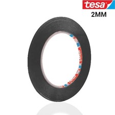 Tesa 61395 Double Side Tape 2mm / 33m  Black 