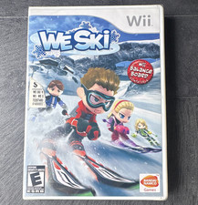 Bandai Namco We Ski (Nintendo Wii, NTSC-U/C) E Sports Balance Board (2008)