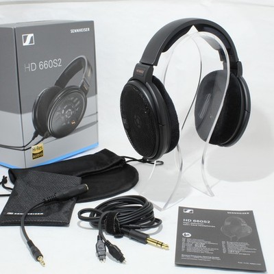 Excellent Sennheiser HD 660S2 Open Back Audiophile Headphones BUNDLE w/ Box