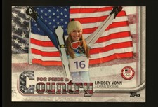 2018 Topps For Pride & Country #PAC-LV - Lindsey Vonn - ALPINE SKIING - Inv#6033