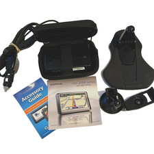 Garmin Nuvi 255W 4.3" GPS Navigation System Bundle w/Car Charger  Case  Mounts
