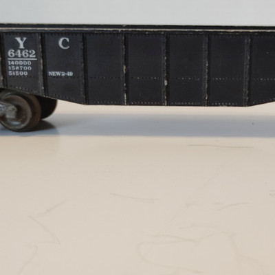 Lionel 6462 O Gauge Freight Car Black Plastic Three-Rail Model Railroad