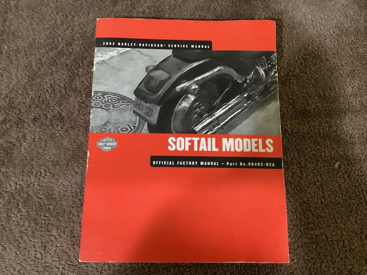 Harley-Davidson Motorcycle Manuals and Literature 2002 2002 Year