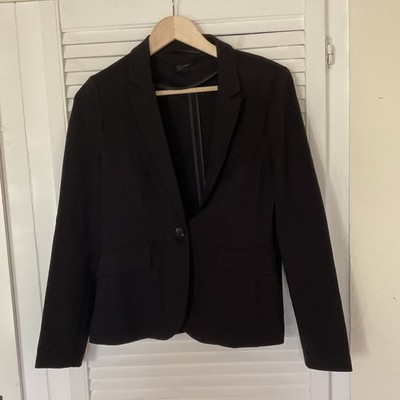 Schwarzer S. Oliver Blazer In Gr. 38 aus Viskose, Polyamid und Elasthan