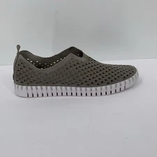 Ilse Jacobsen Tulip slip-on women flat sneaker shoe perforated gray women 41 10