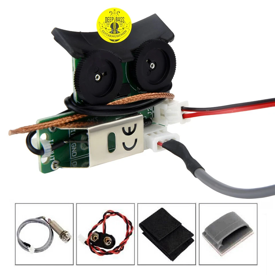 GT2 Acoustic Guitar Pickups SONITONE Onboard Preamp System Under Saddle Pickups - Image 2 of 4