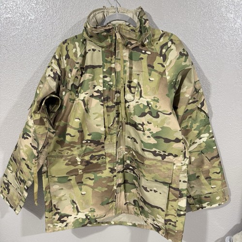 Advantage Wear & Gear Parka Hooded Multicam OCP Apecs Size Small Reg Military