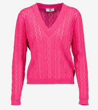 MISSONI Pink Patterned Jumper size UK14 RRP £465