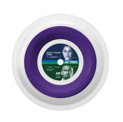 Yonex Poly Tour Pro 1,25 mm Tennissaite 200 m Rolle Lila