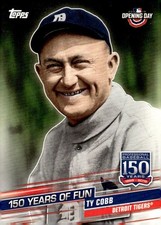 2019 Topps Opening Day #YOF-1 Ty Cobb 150 Years of Fun