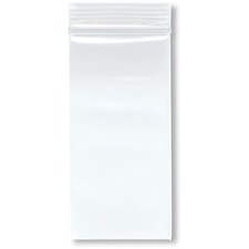Plymor 2" x 4", 4 Mil Heavy Duty Zipper Reclosable Plastic Bags