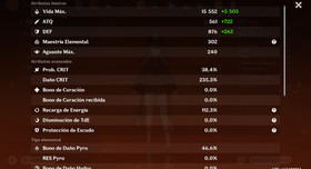 Genshin Impact AR 59 America - Nefer - Citlali - Mavuika - Furina - Raiden C1