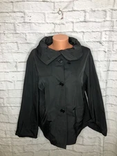 CARLISLE Button Up Black Jacket Women’s Size 10