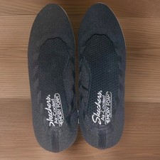 Skechers Cleo 2 Love Spell Black Knit Ballet Flat Shoes 158343 Womens Size 9