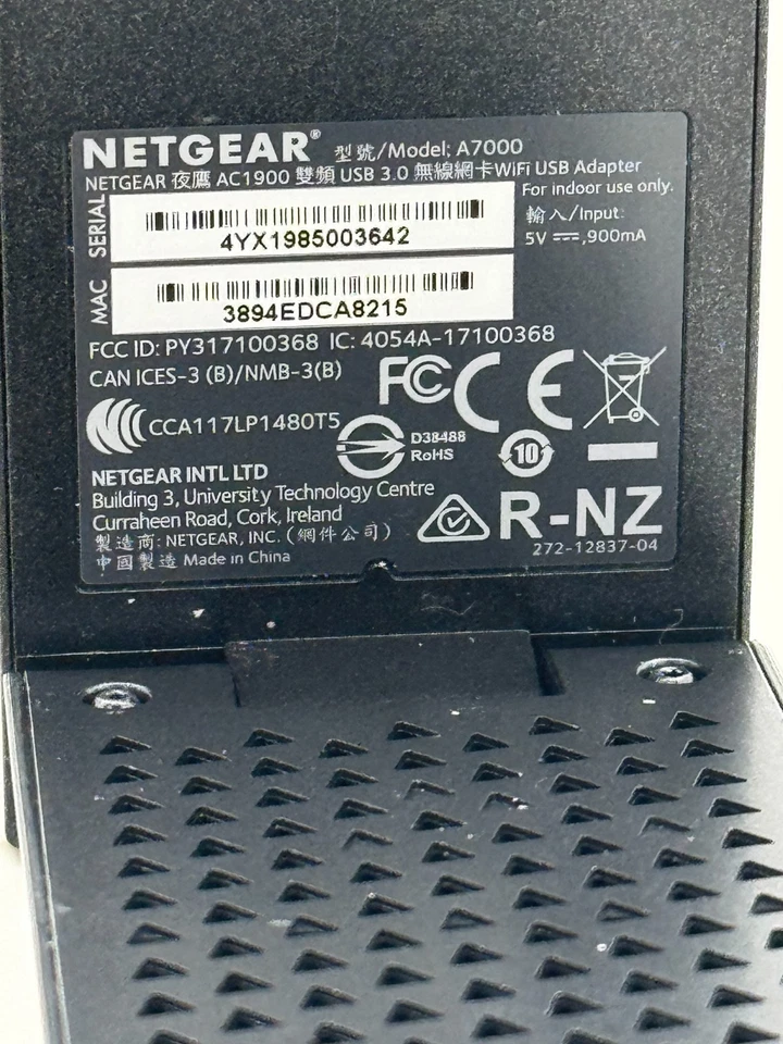 NETGEAR Nighthawk A7000 AC1900 Dual Band USB 3.0 WiFi Adapter - Image 4 of 4