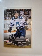 Laurent Dauphin Signed ITG Heroes & Prospects Signature Autograph Rookie Auto Rc