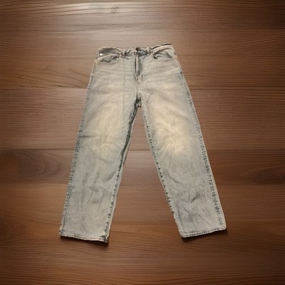 American Eagle Men s Jeans Easyflex Baggy 34x34 Light Blue Wash #56