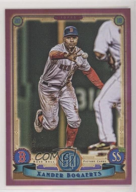 2019 Topps Gypsy Queen Mega Box Purple Xander Bogaerts #23 0y59