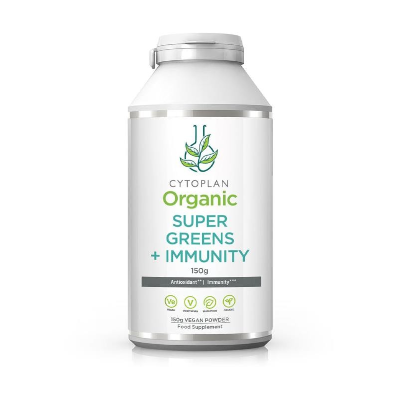 Cytoplan Organic Super Greens + Immunity 150g New & Sealed