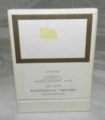 Balenciaga Quadrille Parfum Bottle with box - 0.25 Fl. Oz. 15ml