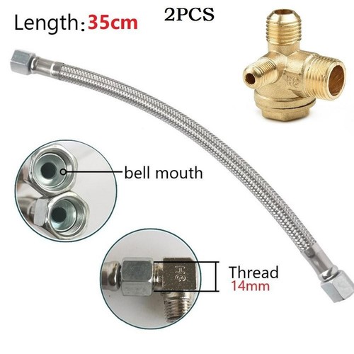 GEKA Raccordi Per Compressore: 2 Pezzi Con Bocchetta Per Tubo 19 Mm (3/4 Di Pollice)