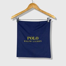 Polo Ralph Lauren Dust Bag Unisex OS Navy Blue Classic Preppy Luxury Accessory