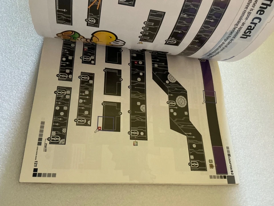 Super Paper Mario Prima Official Game strategy Guide Nintendo power wii book gc - Image 3 of 4