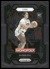 Alissa Pili Rookie RC 2024 Panini Prizm Monopoly WNBA #72 Minnesota Lynx