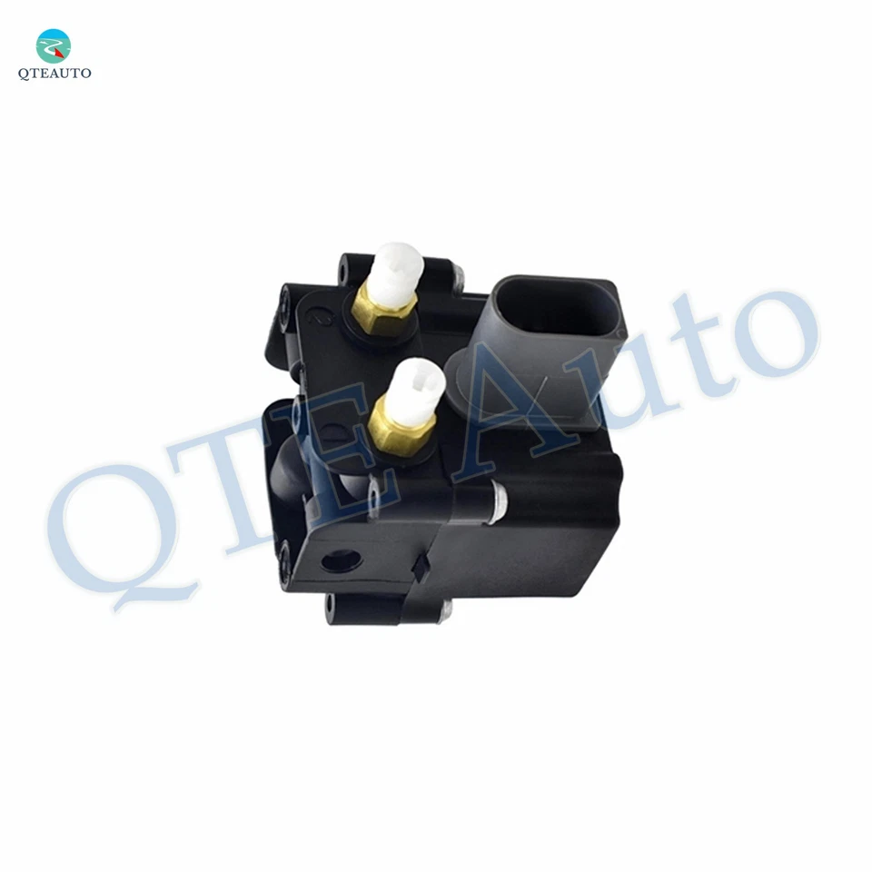 Conjunto de 3 válvulas de ar bloco-suporte de suspensão a ar traseiro para 2010-2015 BMW 750LI Xdrive - Imagem 2 de 4