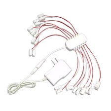 12V 2A Power Supply Wiring 12 Ports Versatile Model Lamp Power Supply for Model